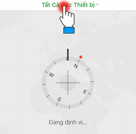 Chọn vào Tất cả các thiết bị